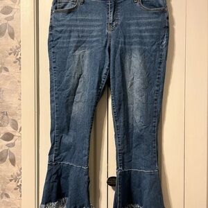 Versona Dark Blue Flare Jeans